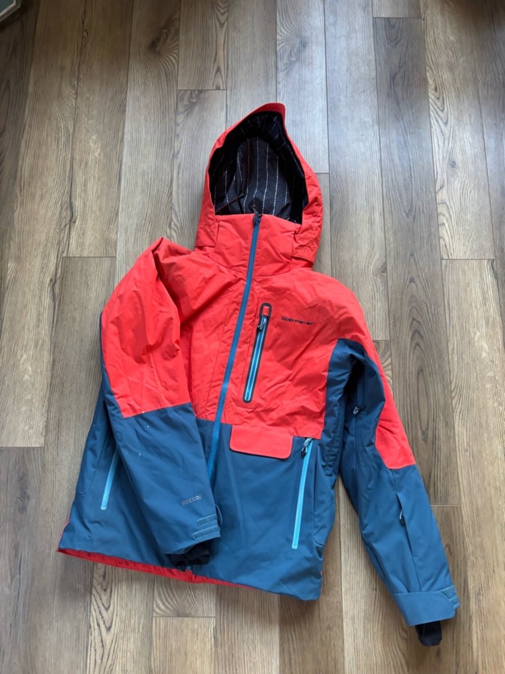 Obermeyer Red & Blue ski jacket